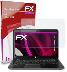 atFoliX FX-Hybrid-Glass Panzerglasfolie für HP ZBook 14 G2