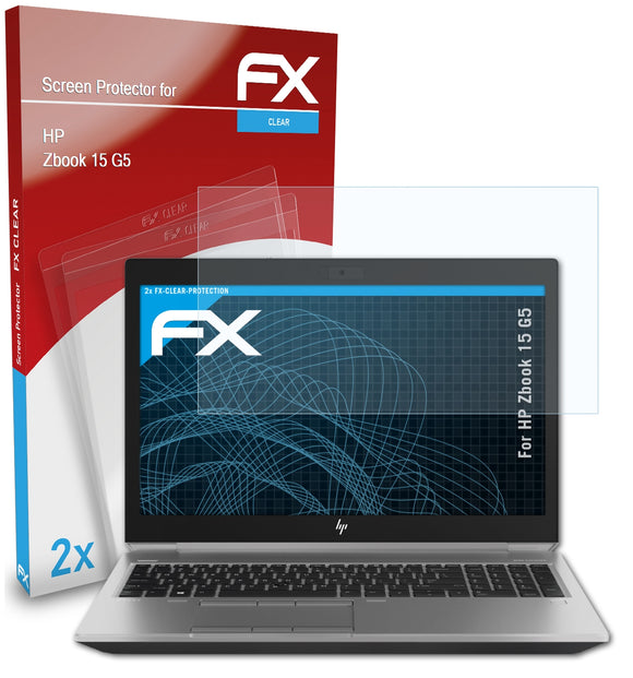 atFoliX FX-Clear Schutzfolie für HP Zbook 15 G5