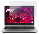 atFoliX Glasfolie kompatibel mit HP Zbook 15 G5, 9H Hybrid-Glass FX Panzerfolie