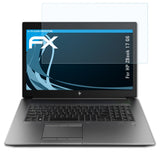 Schutzfolie atFoliX kompatibel mit HP ZBook 17 G6, ultraklare FX (2X)