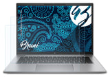 Schutzfolie Bruni kompatibel mit HP ZBook Firefly 14 G9, glasklare (2X)