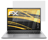 Panzerfolie atFoliX kompatibel mit HP ZBook Firefly 16 G9, entspiegelnde und stoßdämpfende FX (2X)