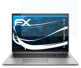 Schutzfolie atFoliX kompatibel mit HP ZBook Firefly 16 G9, ultraklare FX (2X)