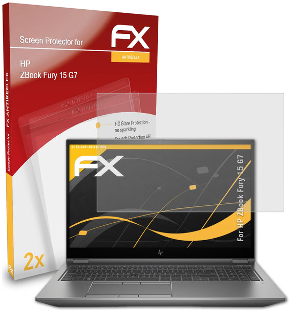 atFoliX FX-Antireflex Displayschutzfolie für HP ZBook Fury 15 G7