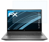 Schutzfolie atFoliX kompatibel mit HP ZBook Fury 15 G7, ultraklare FX (2X)