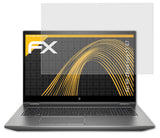 Panzerfolie atFoliX kompatibel mit HP ZBook Fury 17 G7, entspiegelnde und stoßdämpfende FX (2X)