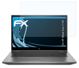 Schutzfolie atFoliX kompatibel mit HP ZBook Fury 17 G7, ultraklare FX (2X)