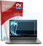 atFoliX FX-Clear Schutzfolie für HP ZBook Fury 17 G7