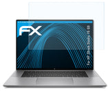 Schutzfolie atFoliX kompatibel mit HP ZBook Studio 16 G9, ultraklare FX (2X)