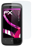 Glasfolie atFoliX kompatibel mit HTC 7 Mozart, 9H Hybrid-Glass FX