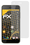 Panzerfolie atFoliX kompatibel mit HTC Desire 10 Pro, entspiegelnde und stoßdämpfende FX (3X)