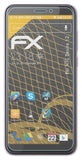 Panzerfolie atFoliX kompatibel mit HTC Desire 12, entspiegelnde und stoßdämpfende FX (3X)