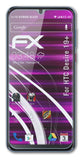 Glasfolie atFoliX kompatibel mit HTC Desire 19+, 9H Hybrid-Glass FX