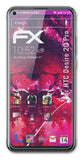 Glasfolie atFoliX kompatibel mit HTC Desire 20 Pro, 9H Hybrid-Glass FX