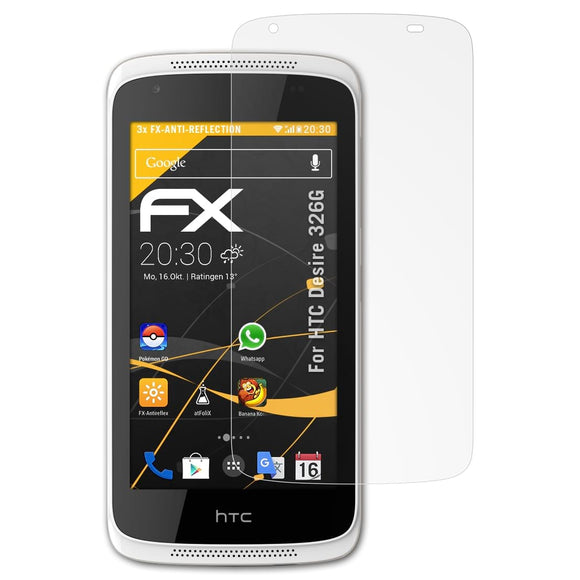 atFoliX FX-Antireflex Displayschutzfolie für HTC Desire 326G