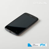 Schutzfolie atFoliX kompatibel mit HTC Desire 500, ultraklare FX (3X)