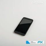 Schutzfolie atFoliX kompatibel mit HTC Desire 510, ultraklare FX (3X)