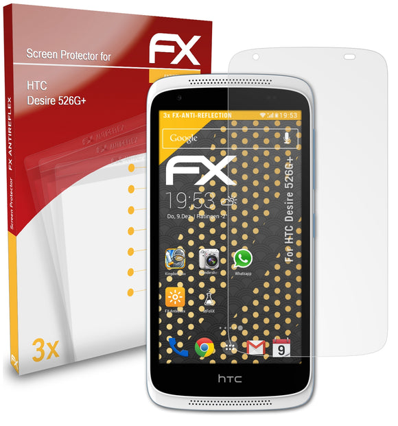 atFoliX FX-Antireflex Displayschutzfolie für HTC Desire 526G+