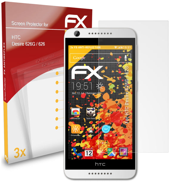 atFoliX FX-Antireflex Displayschutzfolie für HTC Desire 626G / 626