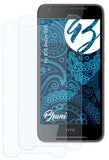 Schutzfolie Bruni kompatibel mit HTC Desire 628, glasklare (2X)