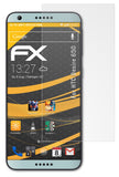 Panzerfolie atFoliX kompatibel mit HTC Desire 650, entspiegelnde und stoßdämpfende FX (3X)
