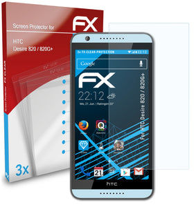 atFoliX FX-Clear Schutzfolie für HTC Desire 820 / 820G+