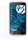 Schutzfolie Bruni kompatibel mit HTC Desire 828, glasklare (2X)
