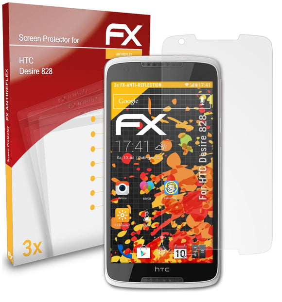 atFoliX FX-Antireflex Displayschutzfolie für HTC Desire 828