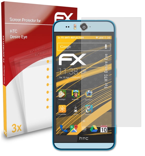 atFoliX FX-Antireflex Displayschutzfolie für HTC Desire Eye