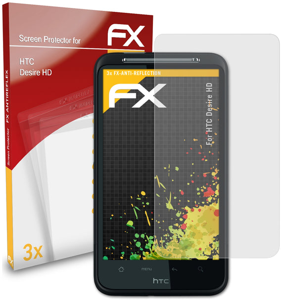 atFoliX FX-Antireflex Displayschutzfolie für HTC Desire HD