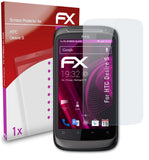 atFoliX FX-Hybrid-Glass Panzerglasfolie für HTC Desire S