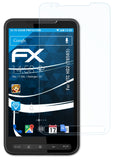 Schutzfolie atFoliX kompatibel mit HTC HD2 (T8585), ultraklare FX (3X)
