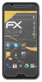 Panzerfolie atFoliX kompatibel mit HTC One A9, entspiegelnde und stoßdämpfende FX (3X)