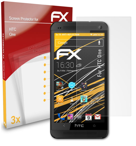 atFoliX FX-Antireflex Displayschutzfolie für HTC One