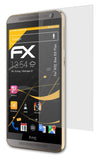 Panzerfolie atFoliX kompatibel mit HTC One E9 Plus, entspiegelnde und stoßdämpfende FX (3X)