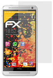 Panzerfolie atFoliX kompatibel mit HTC One Max, entspiegelnde und stoßdämpfende FX (3X)