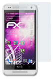 Glasfolie atFoliX kompatibel mit HTC One Mini, 9H Hybrid-Glass FX