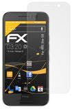 Panzerfolie atFoliX kompatibel mit HTC One S9, entspiegelnde und stoßdämpfende FX (3X)