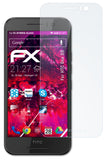 Glasfolie atFoliX kompatibel mit HTC One S9, 9H Hybrid-Glass FX