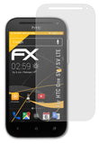 Panzerfolie atFoliX kompatibel mit HTC One SV / SV LTE, entspiegelnde und stoßdämpfende FX (3X)