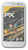 Panzerfolie atFoliX kompatibel mit HTC Sensation XL, entspiegelnde und stoßdämpfende FX (3X)