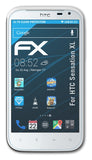 Schutzfolie atFoliX kompatibel mit HTC Sensation XL, ultraklare FX (3X)