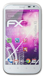 Glasfolie atFoliX kompatibel mit HTC Sensation XL, 9H Hybrid-Glass FX