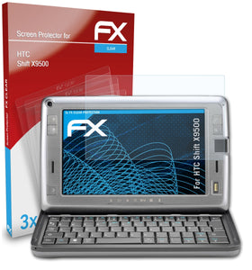 atFoliX FX-Clear Schutzfolie für HTC Shift X9500