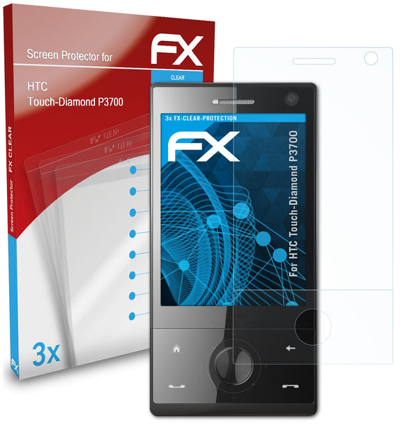 atFoliX FX-Clear Schutzfolie für HTC Touch-Diamond P3700