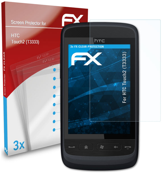 atFoliX FX-Clear Schutzfolie für HTC Touch2 (T3333)
