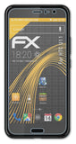 Panzerfolie atFoliX kompatibel mit HTC U11, entspiegelnde und stoßdämpfende FX (3X)