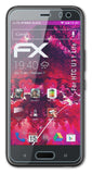 Glasfolie atFoliX kompatibel mit HTC U11 Life, 9H Hybrid-Glass FX