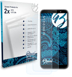 Bruni Basics-Clear Displayschutzfolie für HTC U12 Life