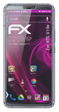 atFoliX Glasfolie kompatibel mit HTC U19e, 9H Hybrid-Glass FX Panzerfolie